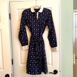 Brooks Brothers Sailboat Nautical Dress size 8